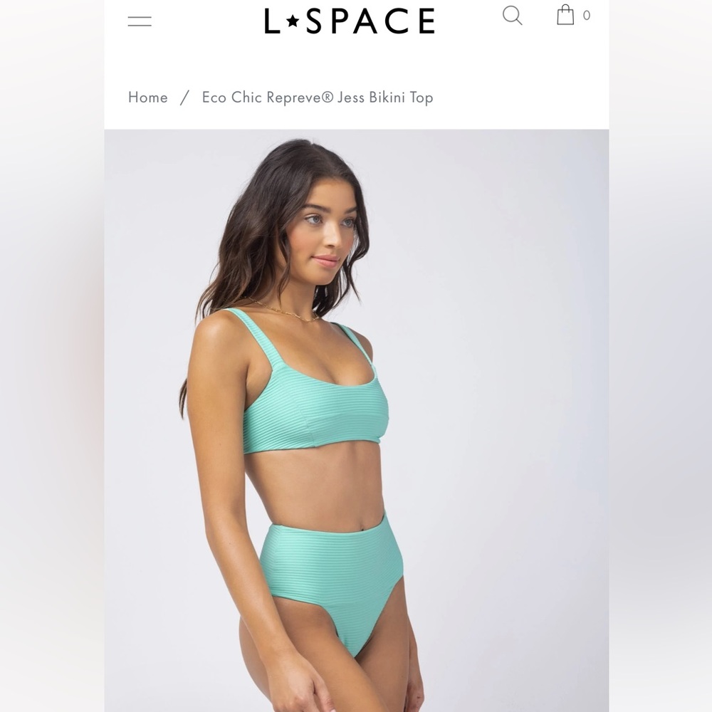 Bright Teal LSPACE bikini bottoms!! Retail: $106!